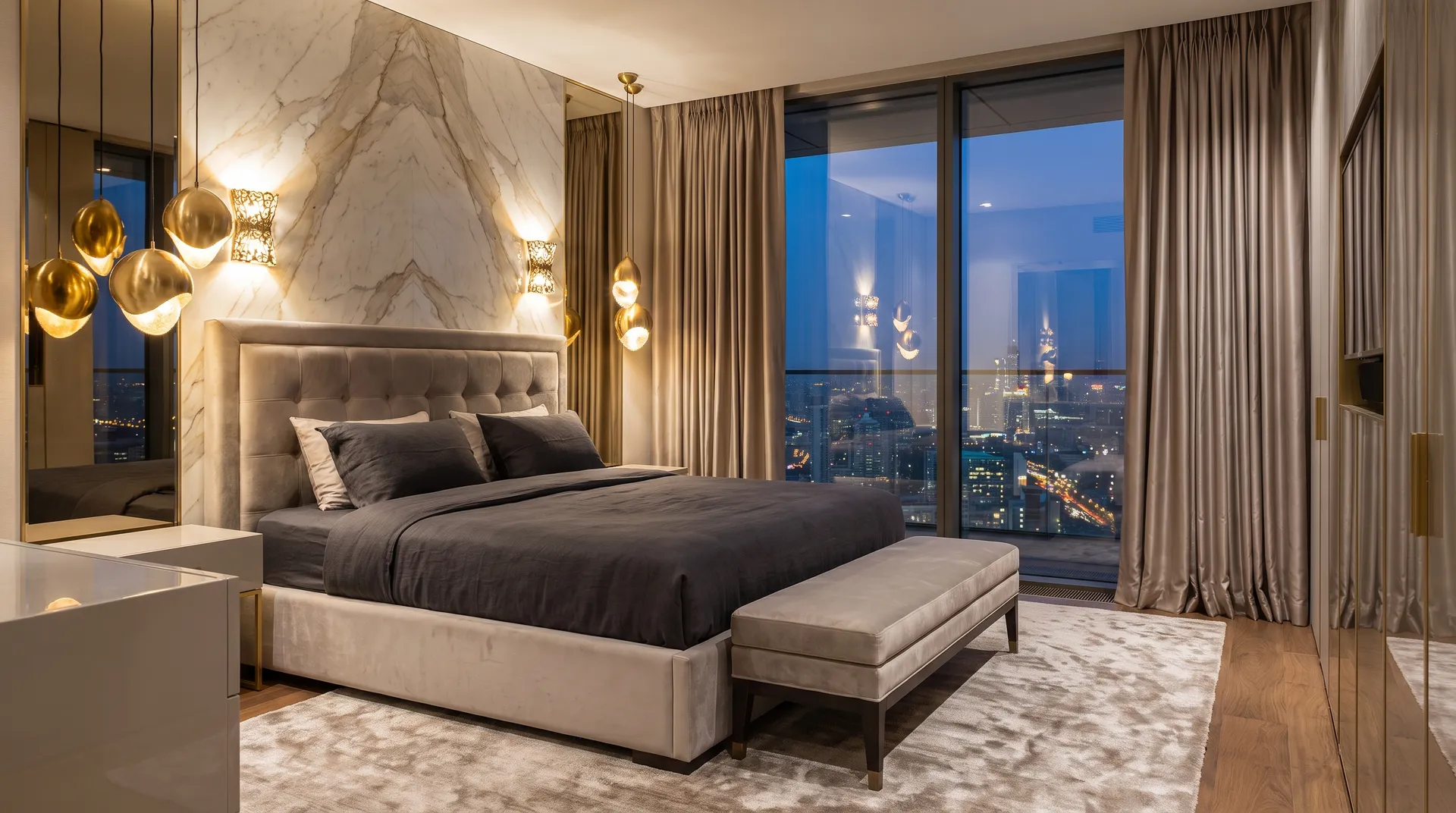 Luxury Hotel Bedroom Design for a Five-Star Home Feel