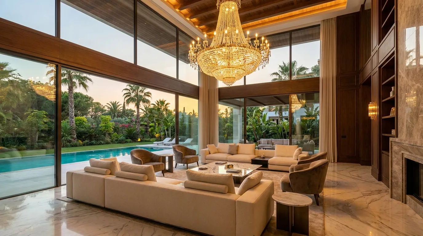 Luxury Villa Living Room