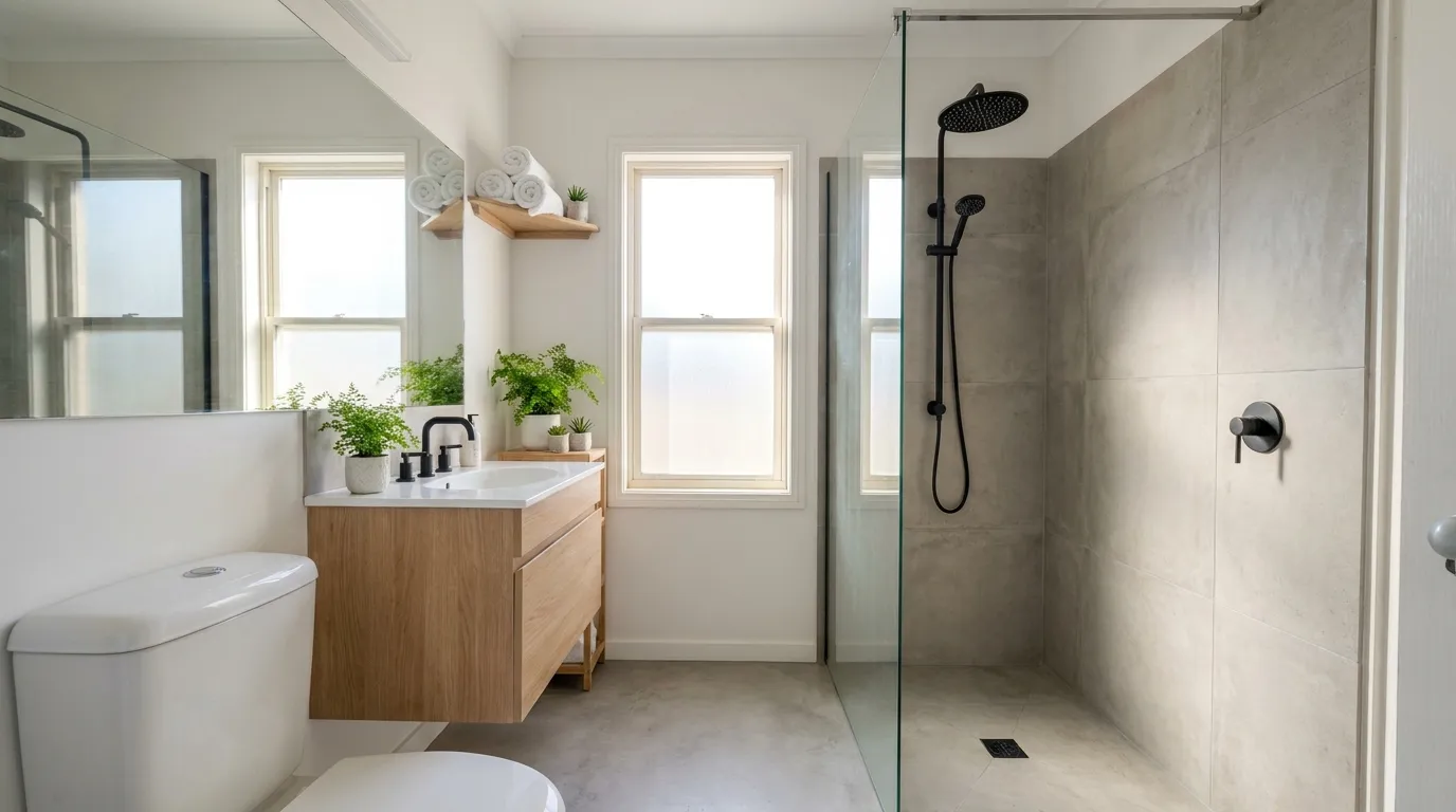 Minimalist Scandinavian Bathroom Design for a Calm and Clean Look